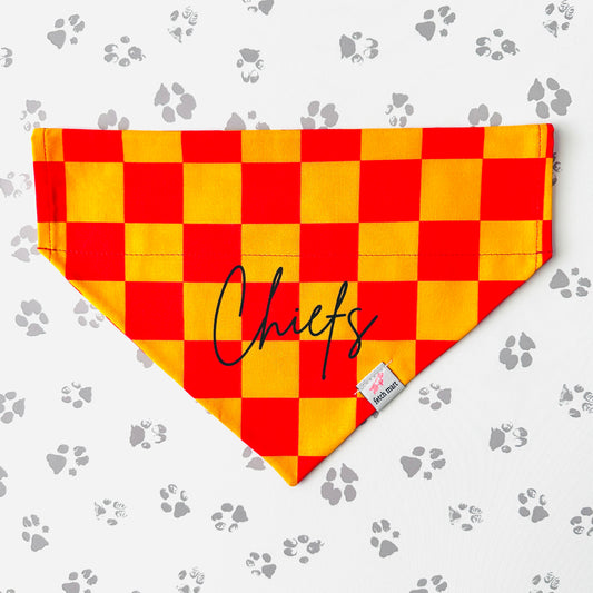 Kansas City Checkerboard Bandana